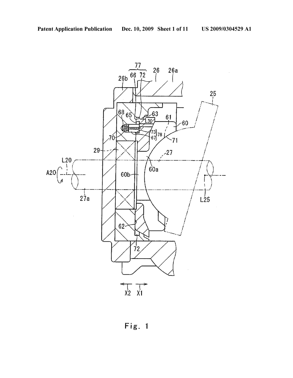 Attachment structure of swash plate support and hydraulic apparatus - diagram, schematic, and image 02