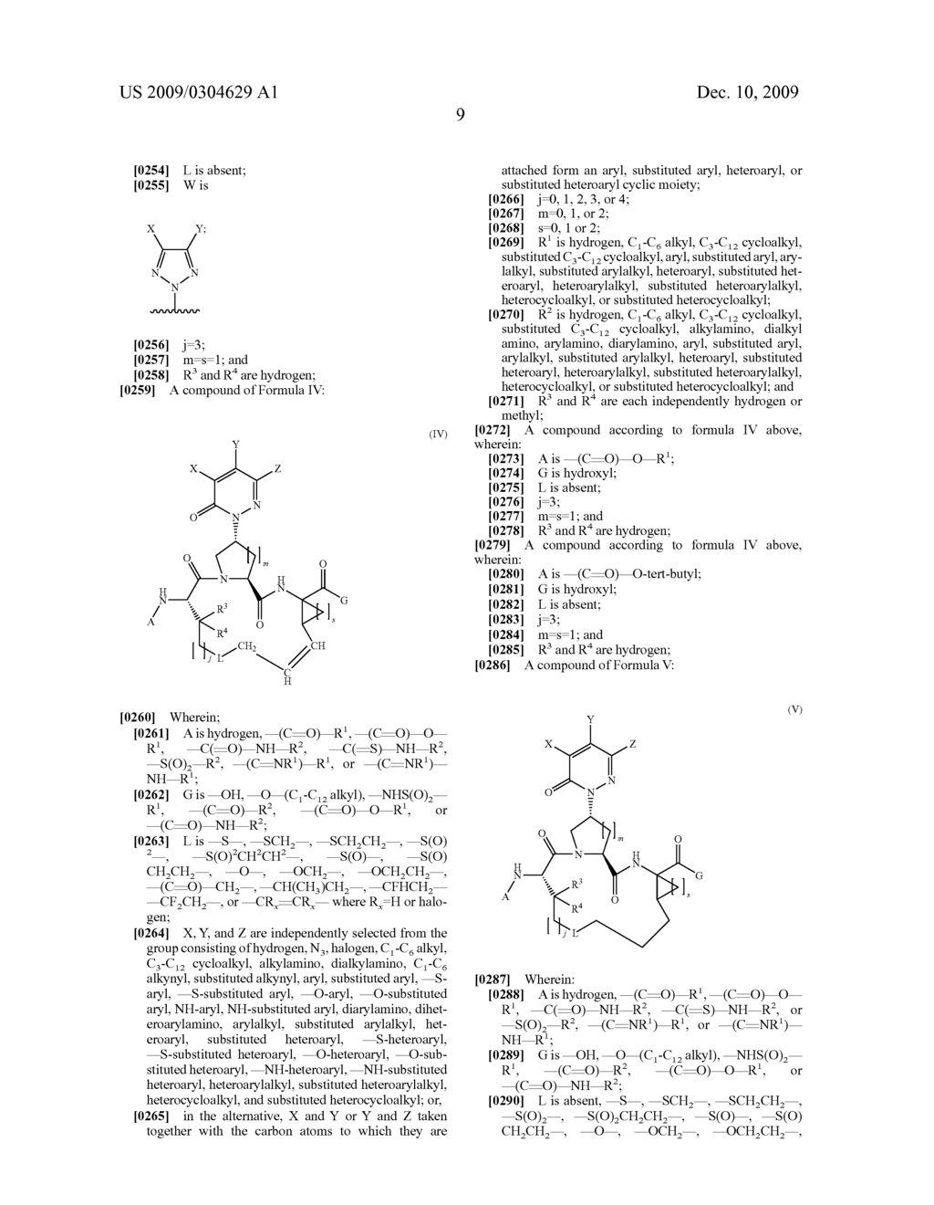 MACROCYCLIC HEPATITIS C SERINE PROTEASE INHIBITORS - diagram, schematic, and image 10