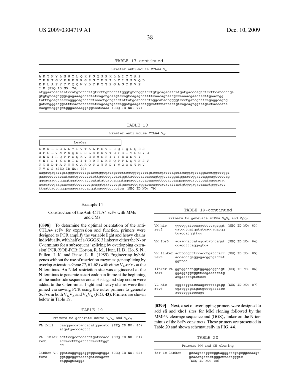 ACTIVATABLE BINDING POLYPEPTIDES AND METHODS OF IDENTIFICATION AND USE THEREOF - diagram, schematic, and image 80