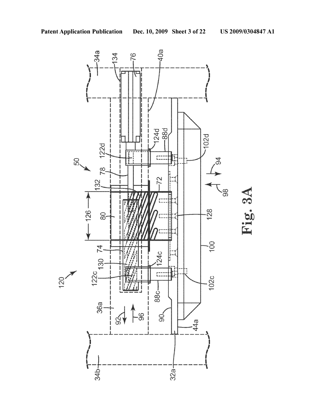 CONCRETE BLOCK MOLD WITH MOVEABLE LINER - diagram, schematic, and image 04