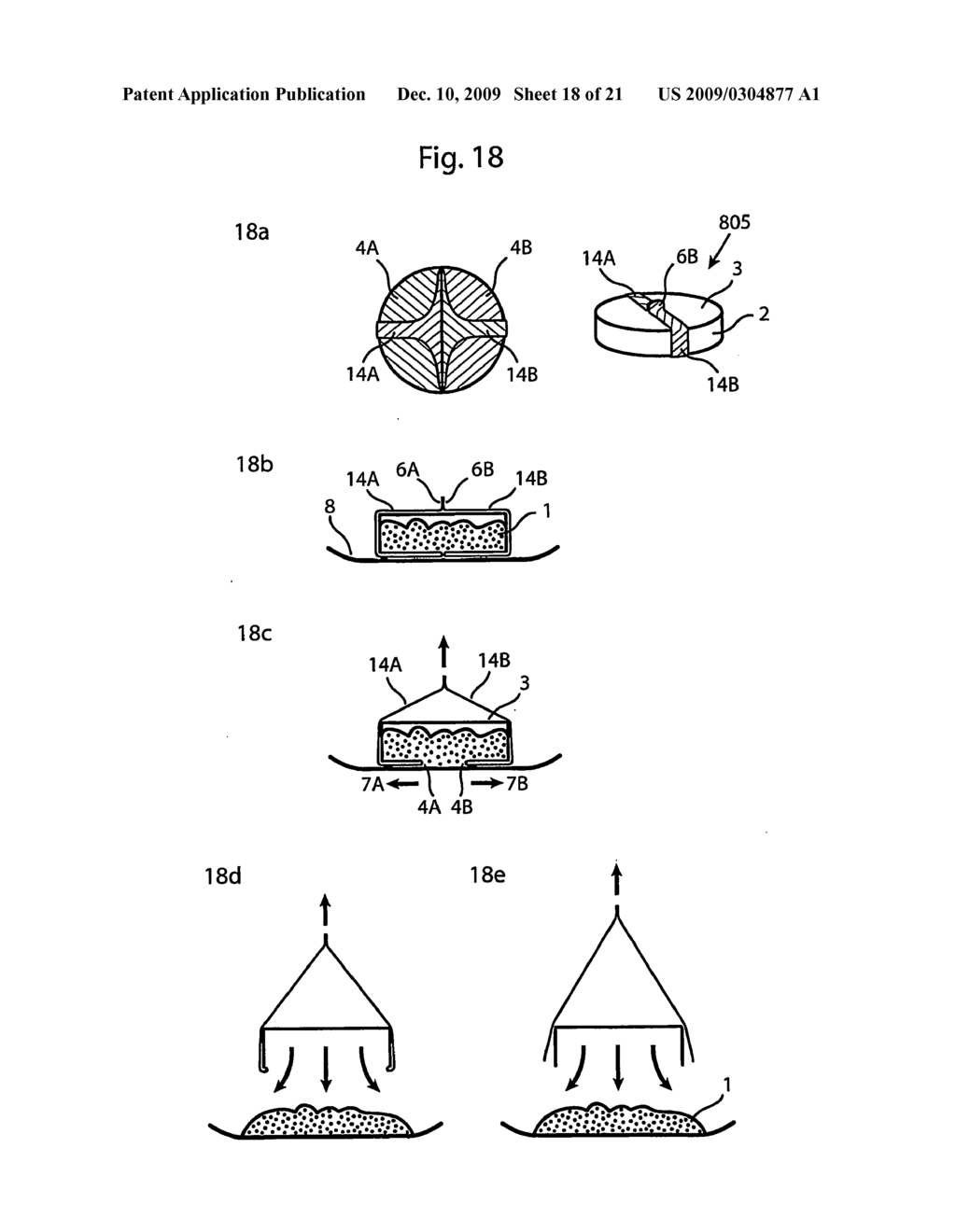 Food package and method for transfer of food - diagram, schematic, and image 19