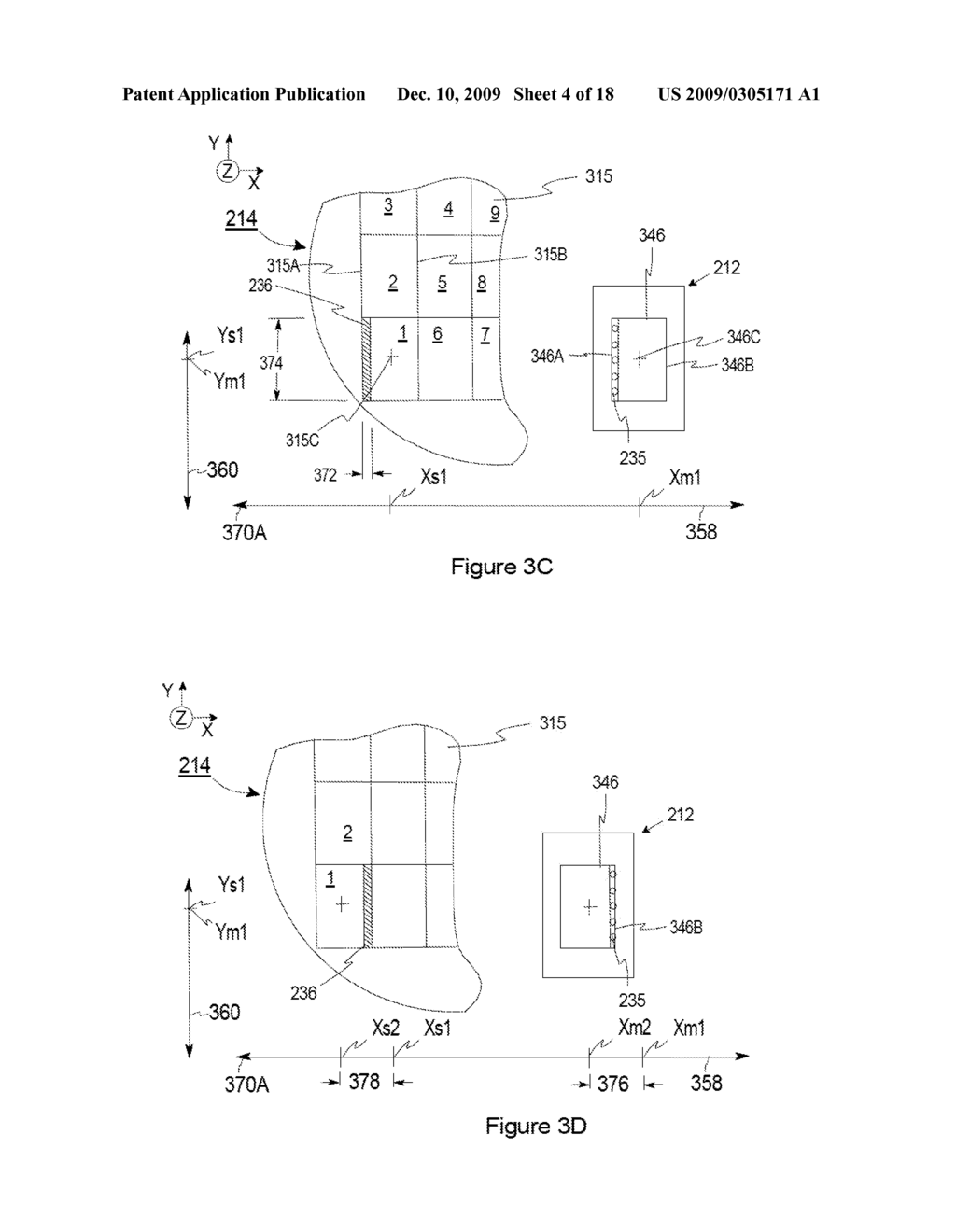 APPARATUS FOR SCANNING SITES ON A WAFER ALONG A SHORT DIMENSION OF THE SITES - diagram, schematic, and image 05