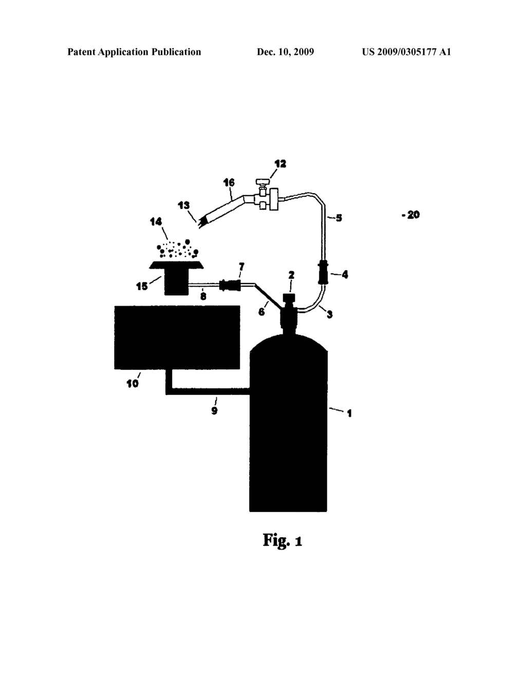 Portable, self-contained fire and water decorative display - diagram, schematic, and image 02