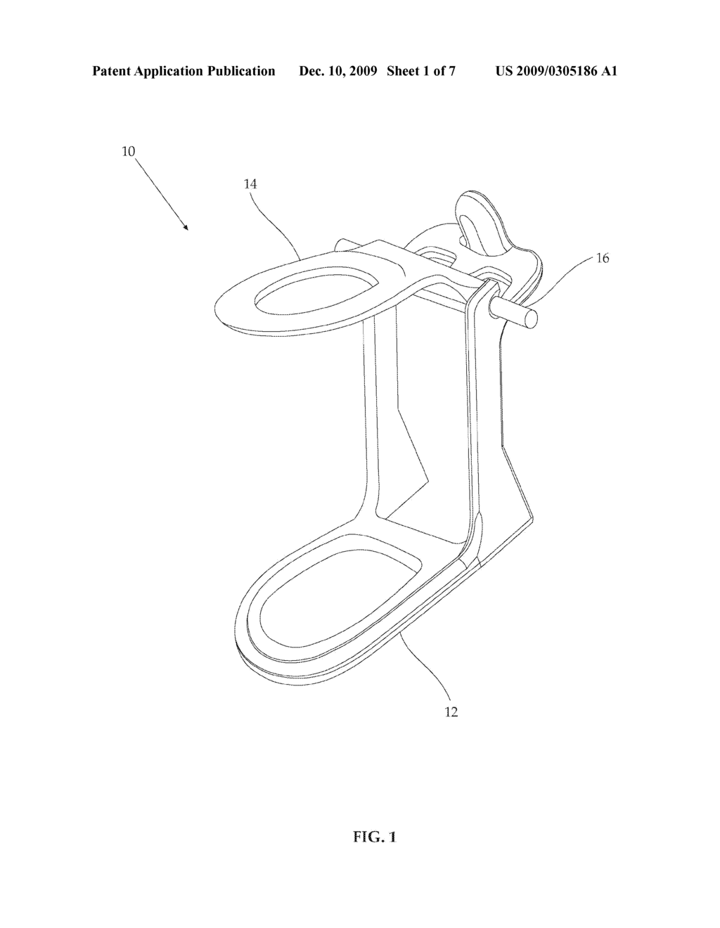 ACCESSORY FOR A DENTAL MODEL ARTICULATOR - diagram, schematic, and image 02