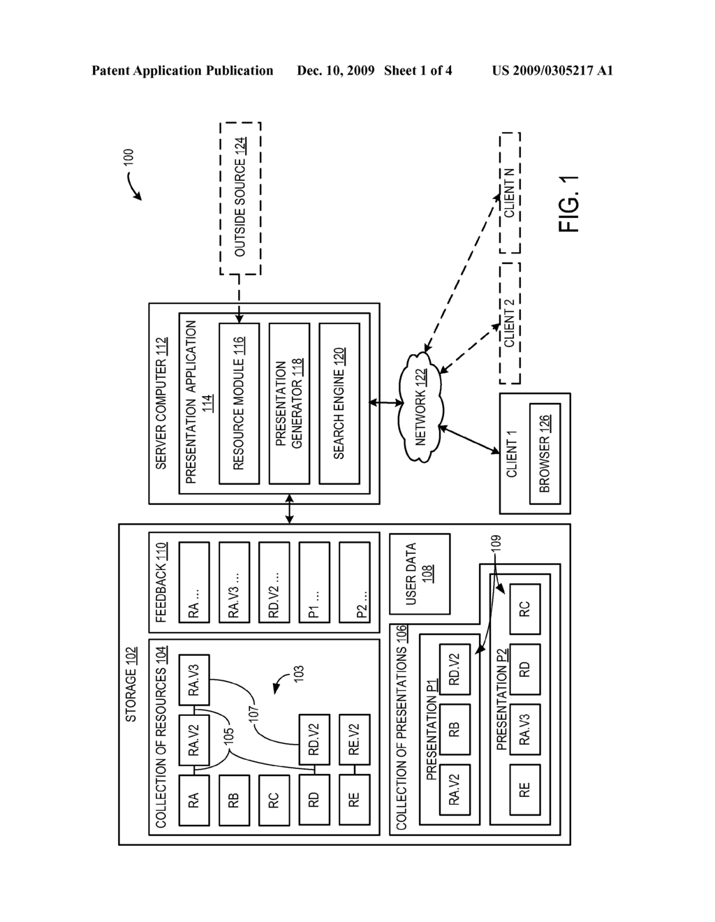 COMPUTERIZED EDUCATIONAL RESOURCE PRESENTATION AND TRACKING SYSTEM - diagram, schematic, and image 02