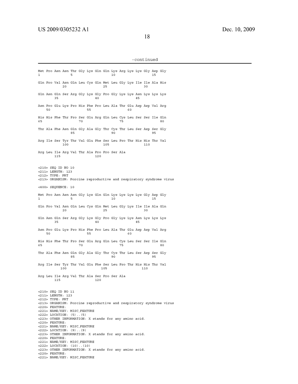 Peptides for Detection of Antibody to Porcine Reproductive Respiratory Syndrome Virus - diagram, schematic, and image 19