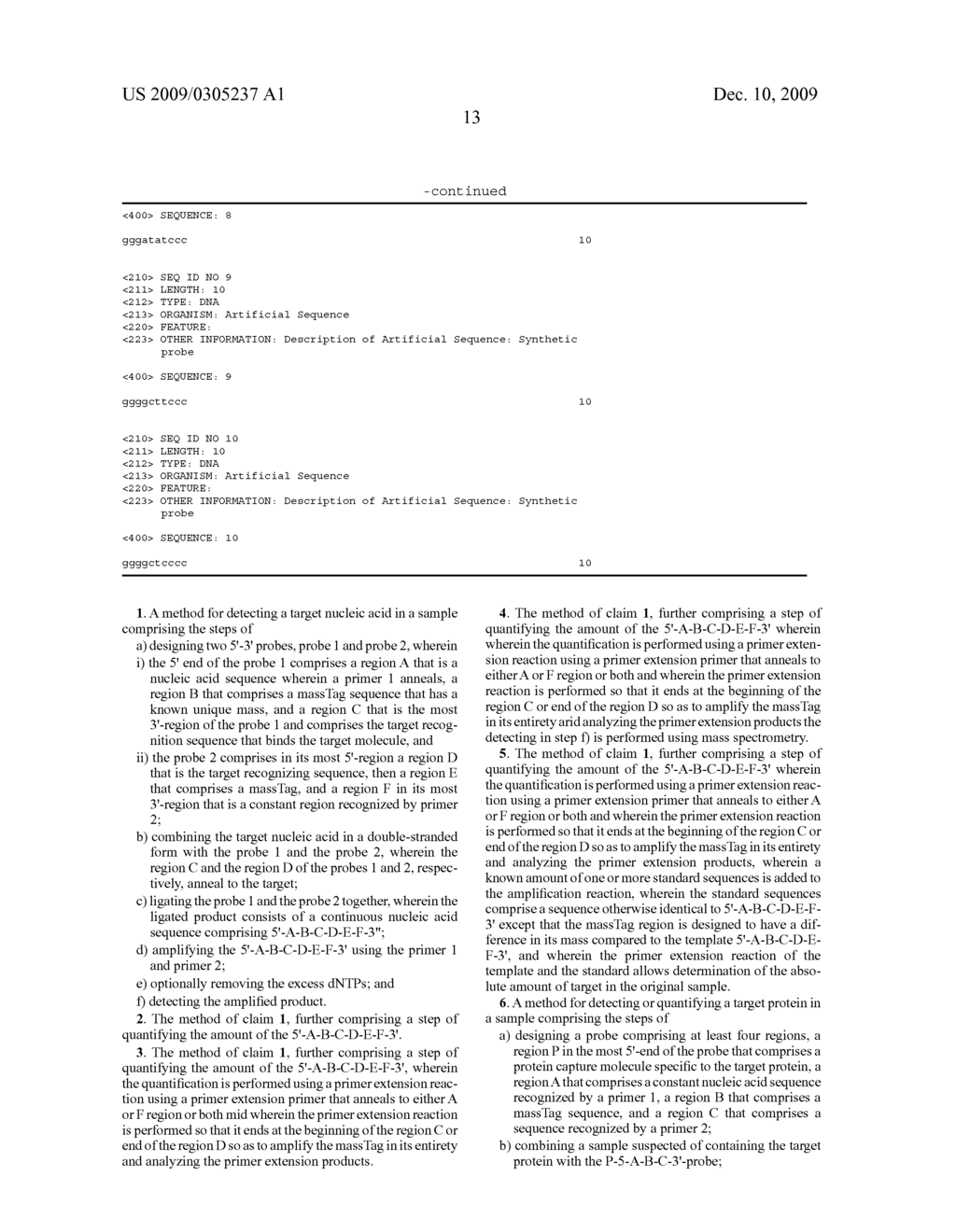 QUANTIFICATION OF NUCLEIC ACIDS AND PROTEINS USING OLIGONUCLEOTIDE MASS TAGS - diagram, schematic, and image 32