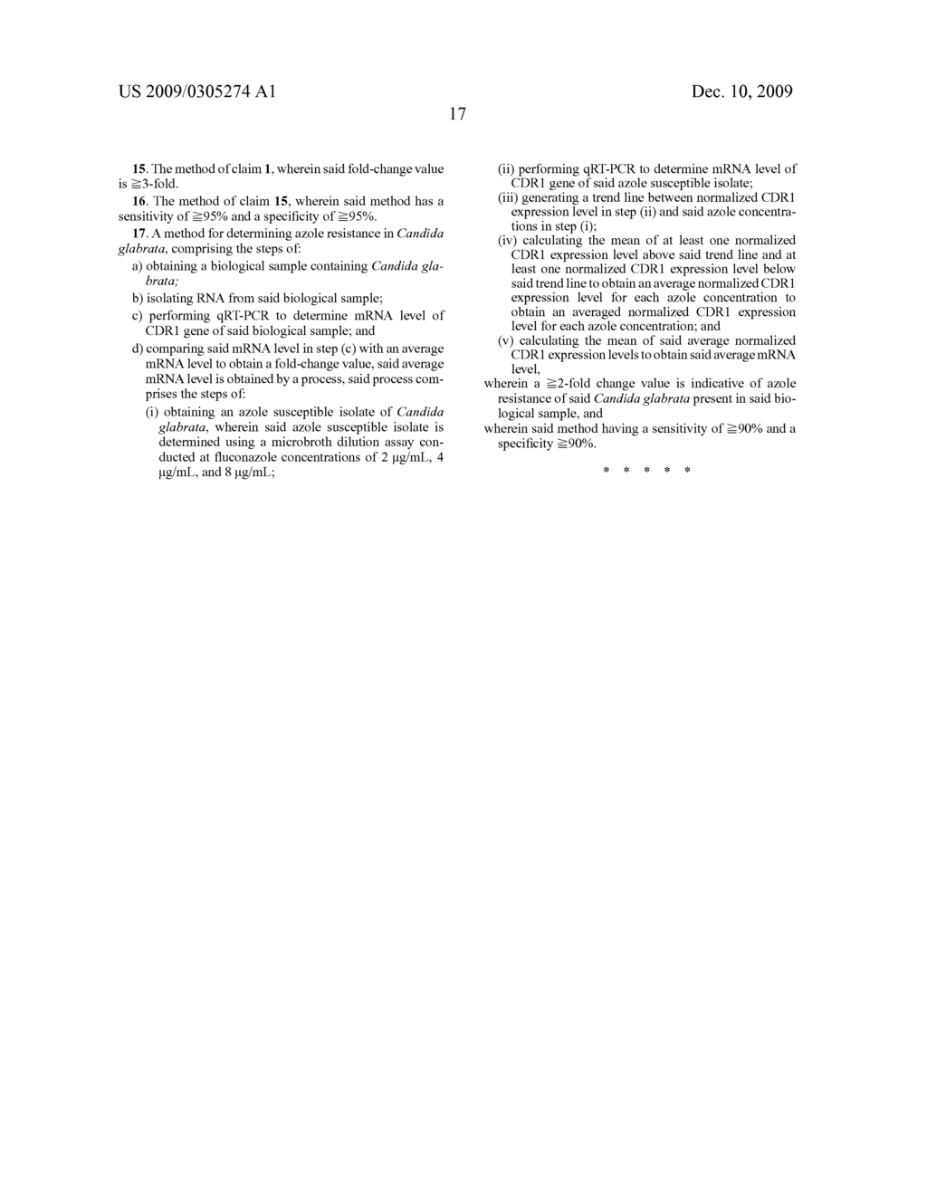 Method for determining azole resistance in candida glabrata - diagram, schematic, and image 27