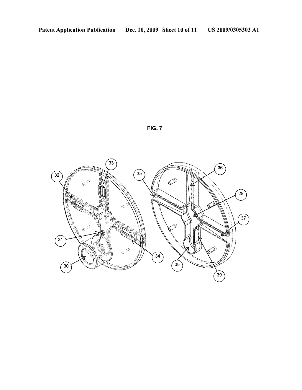  IMMUNOCHROMATOGRAPHY DEVICE FOR THE DIAGNOSIS OF DISEASES IN A SAMPLE - diagram, schematic, and image 11