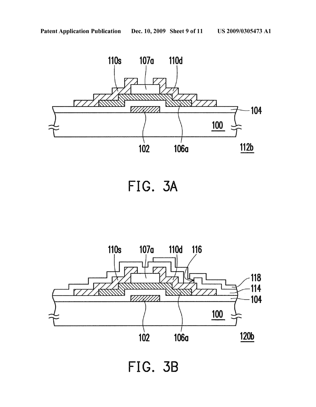 METHOD FOR FABRICATING THIN FILM TRANSISTOR - diagram, schematic, and image 10