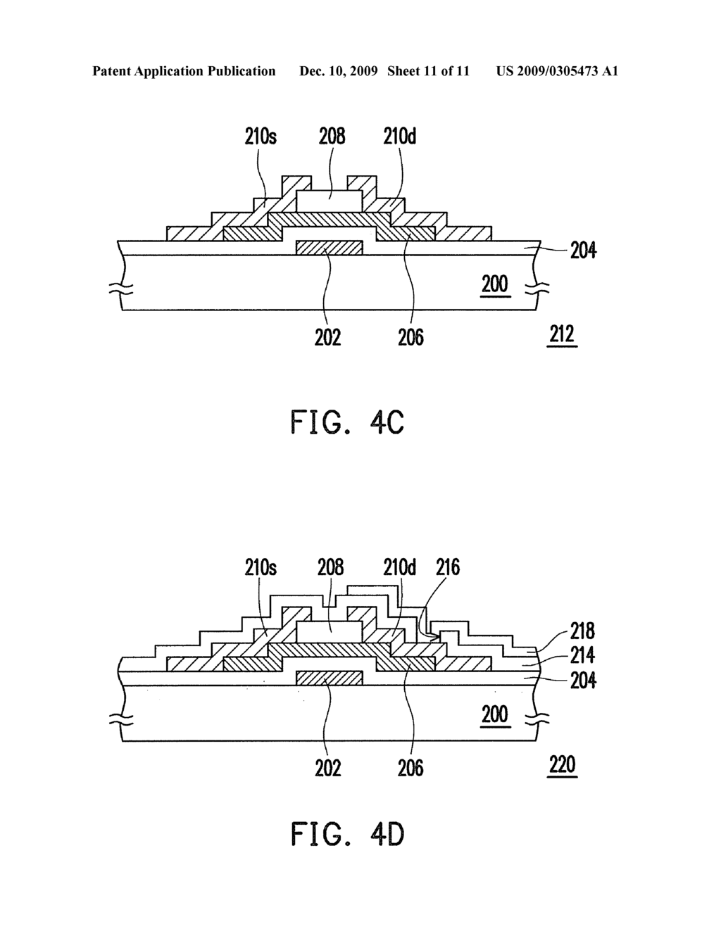 METHOD FOR FABRICATING THIN FILM TRANSISTOR - diagram, schematic, and image 12