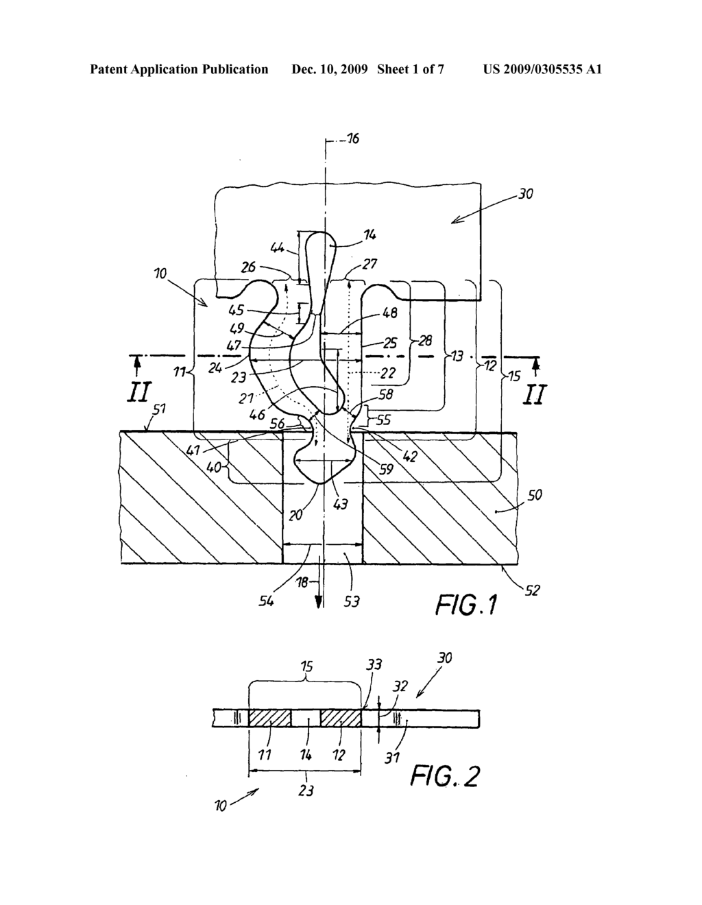 PLUG CONNECTOR ON A COMPONENT WHICH IS TO BE FIXED IN A HOLE OF A BASE-PLATE - diagram, schematic, and image 02