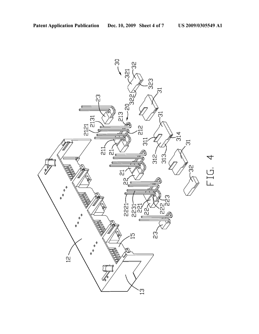 ELECTRICAL CONNECTOR HAVING IMPROVED LEDS - diagram, schematic, and image 05