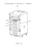 STACKED ELECTRICAL CONNECTOR WITH IMPROVED INSULATORS diagram and image