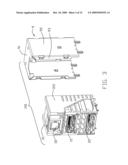 STACKED ELECTRICAL CONNECTOR WITH IMPROVED INSULATORS diagram and image