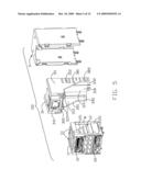 STACKED ELECTRICAL CONNECTOR WITH IMPROVED INSULATORS diagram and image