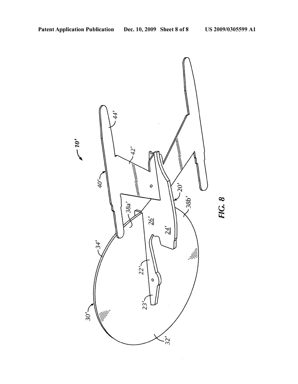 Toy flying aircraft - diagram, schematic, and image 09