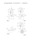 Method and a device for working the periphery of an ophthalmic lens for eyeglasses diagram and image