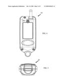 Communication device for rock climbing and other activities diagram and image