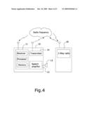 SYSTEM FOR CONVEYING AND ANNOUNCING EMERGENCY BROADCAST MESSAGE WITH RADIO diagram and image