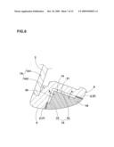 IRON-TYPE GOLF CLUB HEAD diagram and image