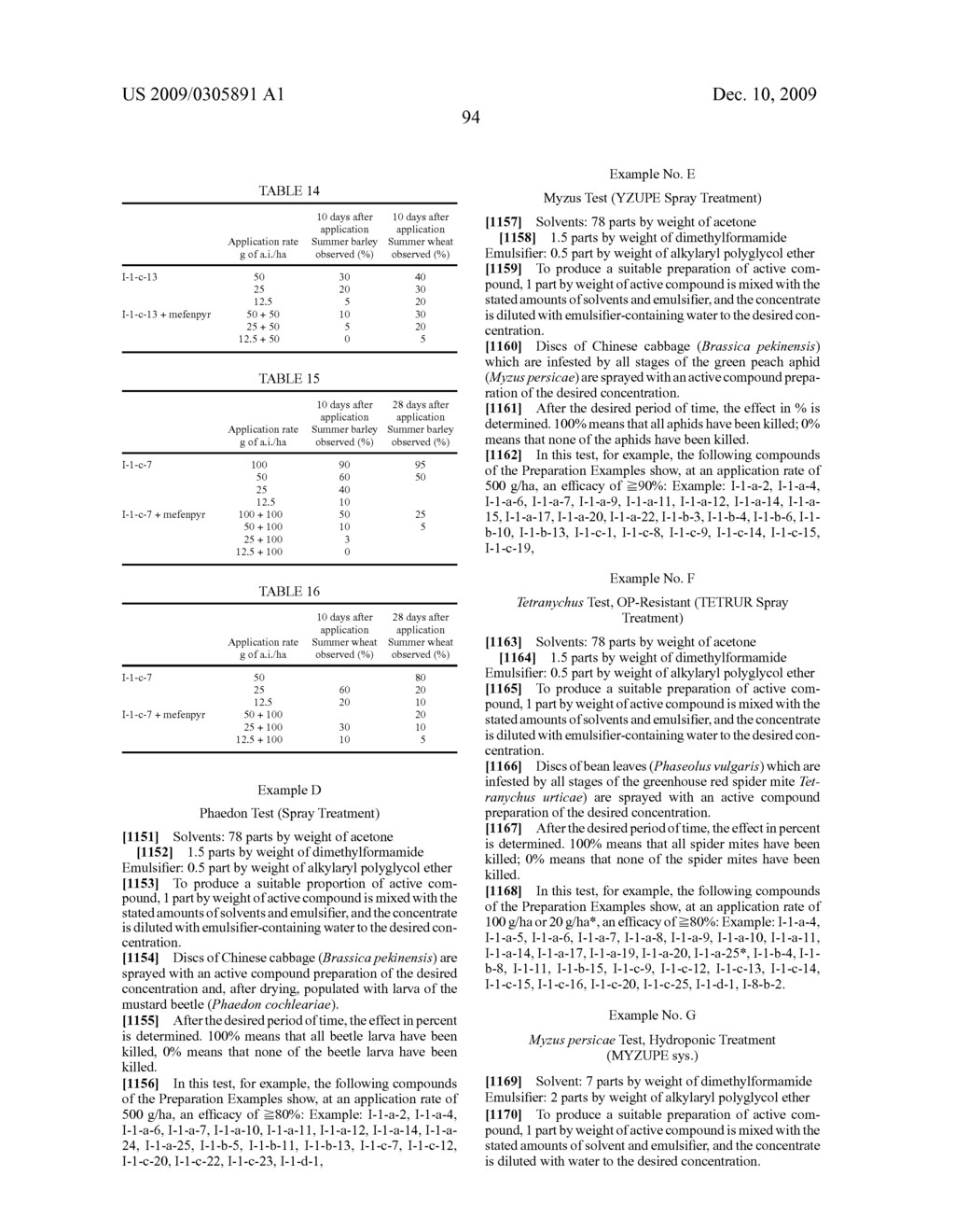 CYCLOALKYLPHENYL SUBSTITUTED CYCLIC KETOENOLS - diagram, schematic, and image 95