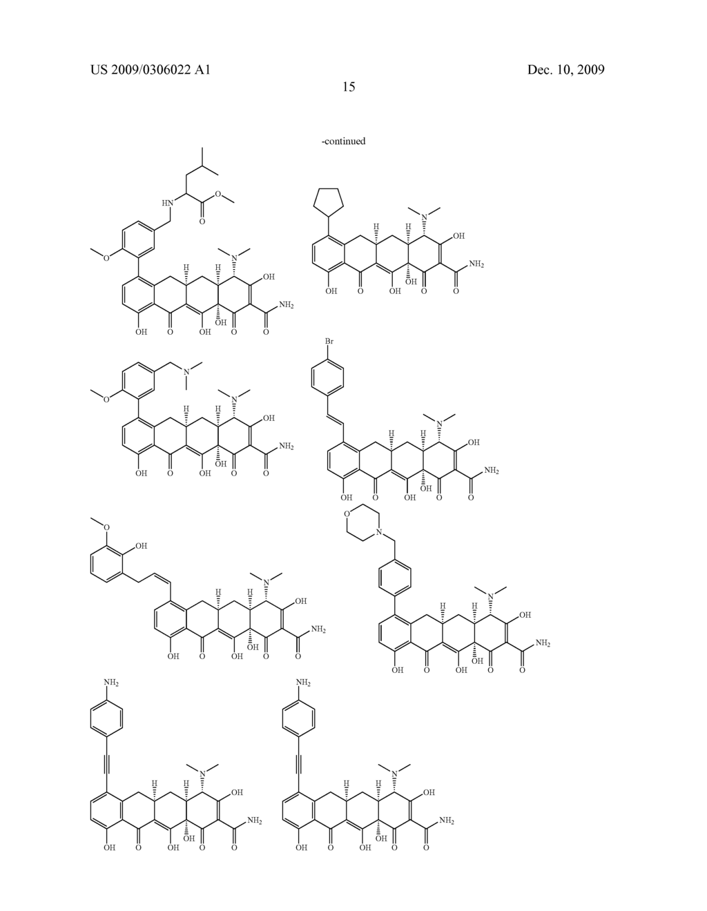 7-SUBSTITUTED TETRACYCLINE COMPOUNDS - diagram, schematic, and image 16