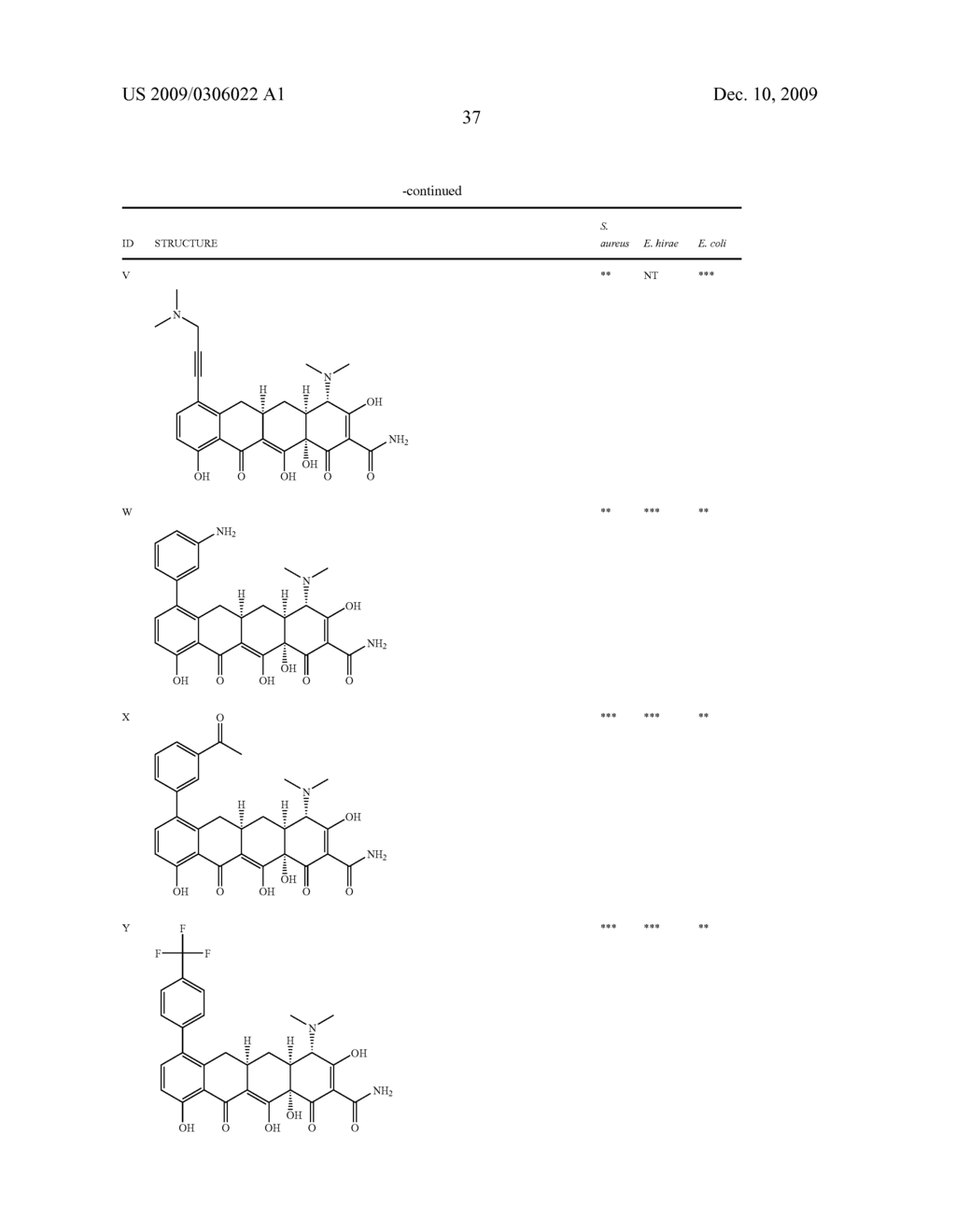 7-SUBSTITUTED TETRACYCLINE COMPOUNDS - diagram, schematic, and image 38