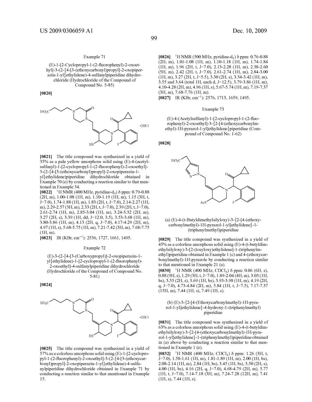 CYCLIC AMINE DERIVATIVE HAVING SUBSTITUTED ALKYL GROUP - diagram, schematic, and image 100