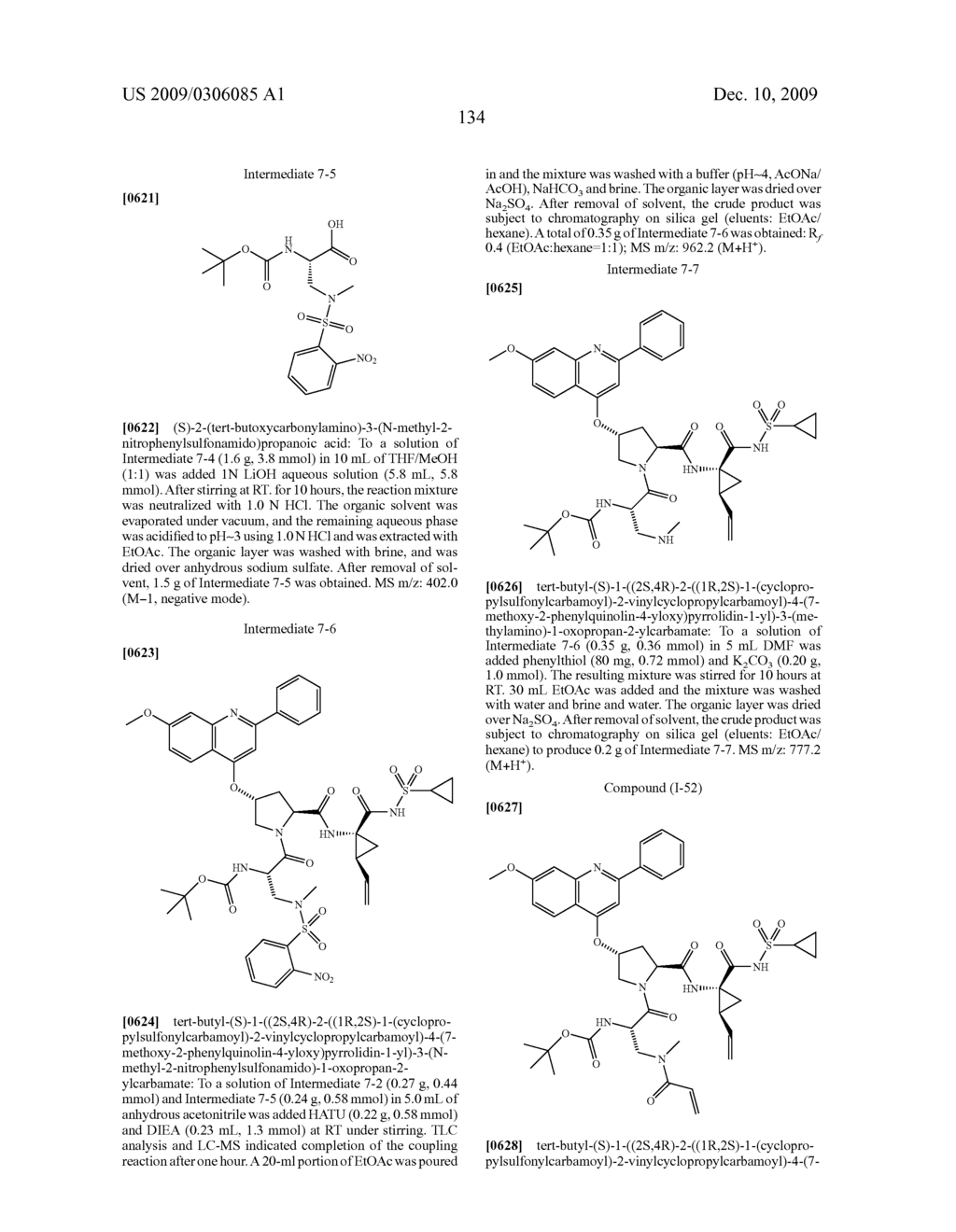 HCV PROTEASE INHIBITORS AND USES THEREOF - diagram, schematic, and image 158