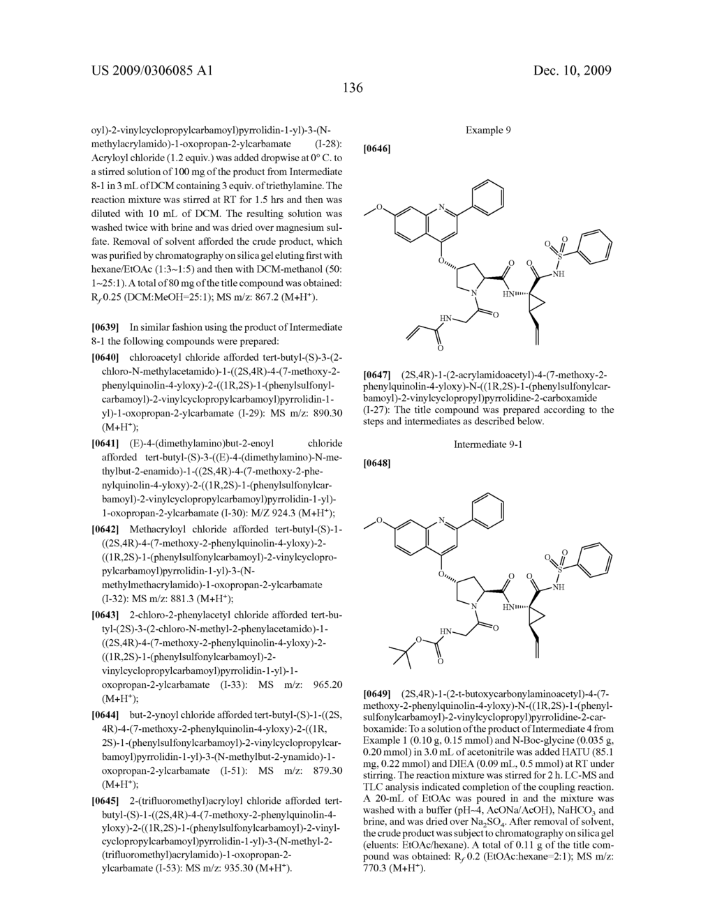 HCV PROTEASE INHIBITORS AND USES THEREOF - diagram, schematic, and image 160