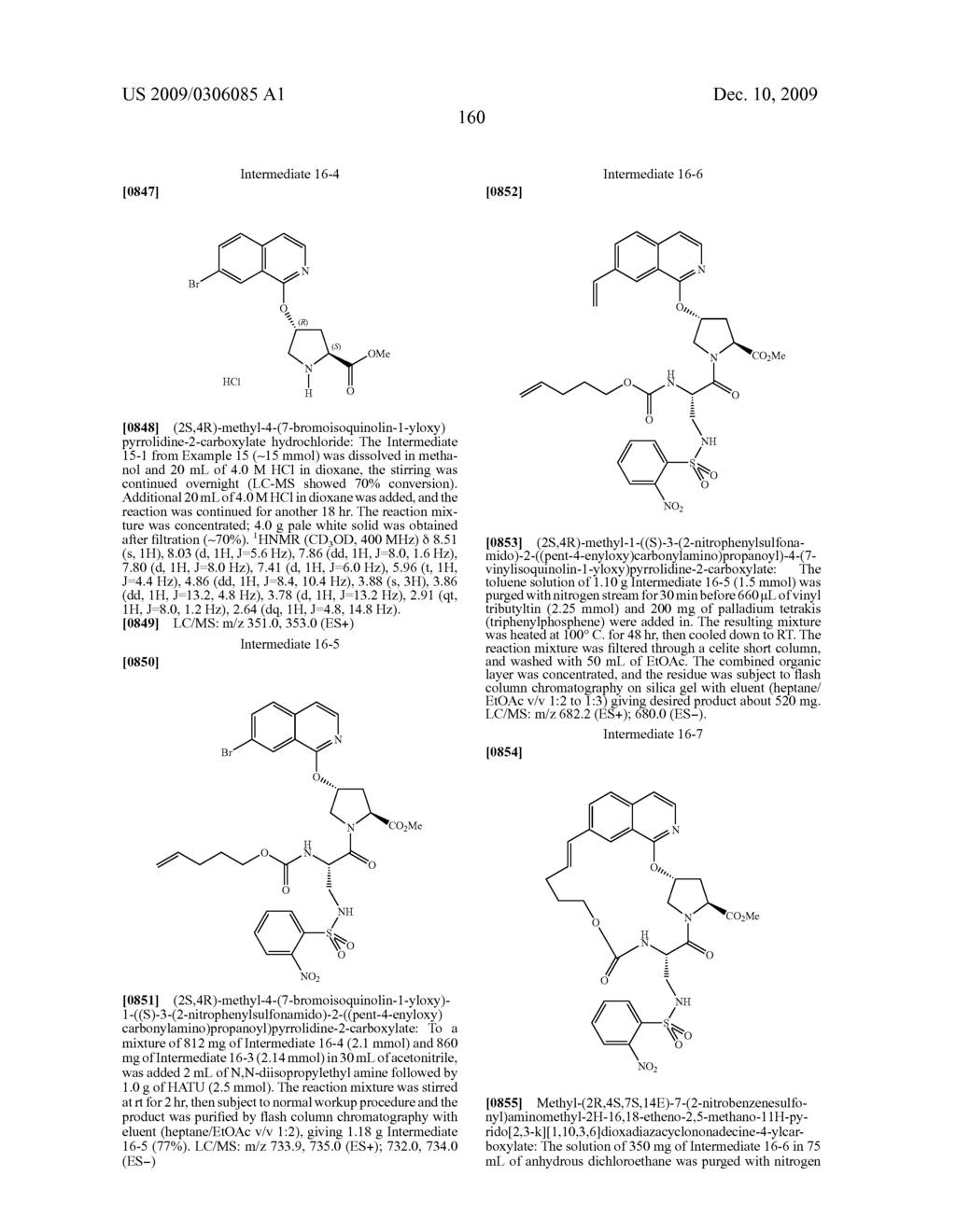 HCV PROTEASE INHIBITORS AND USES THEREOF - diagram, schematic, and image 184