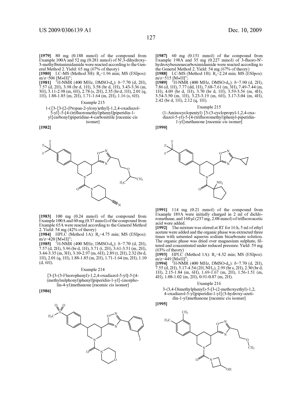 HETEROARYL-SUBSTITUTED PIPERIDINES - diagram, schematic, and image 128