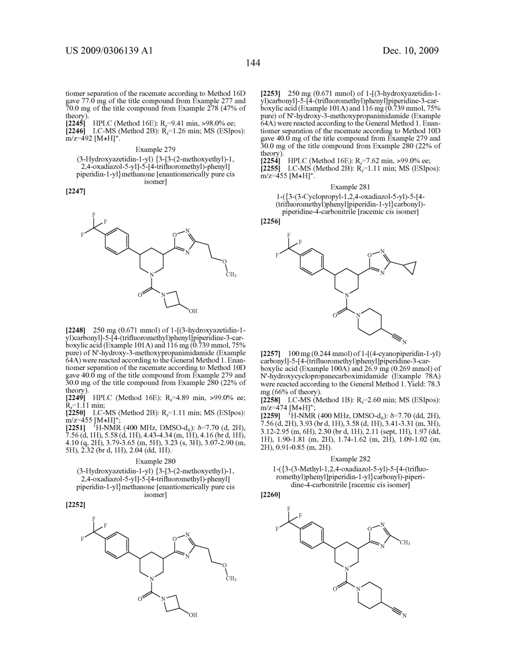 HETEROARYL-SUBSTITUTED PIPERIDINES - diagram, schematic, and image 145