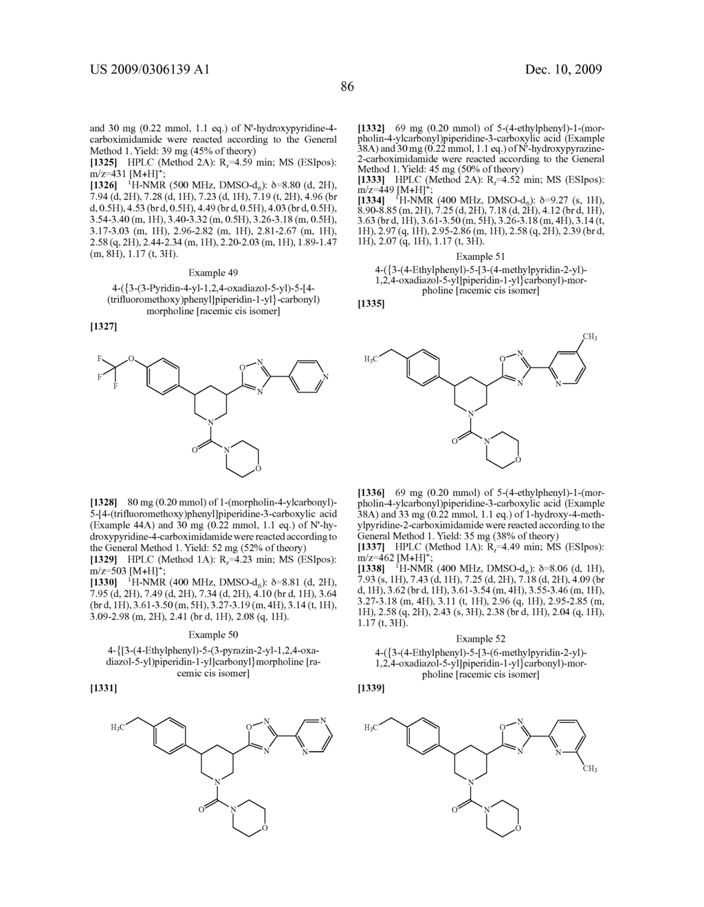 HETEROARYL-SUBSTITUTED PIPERIDINES - diagram, schematic, and image 87