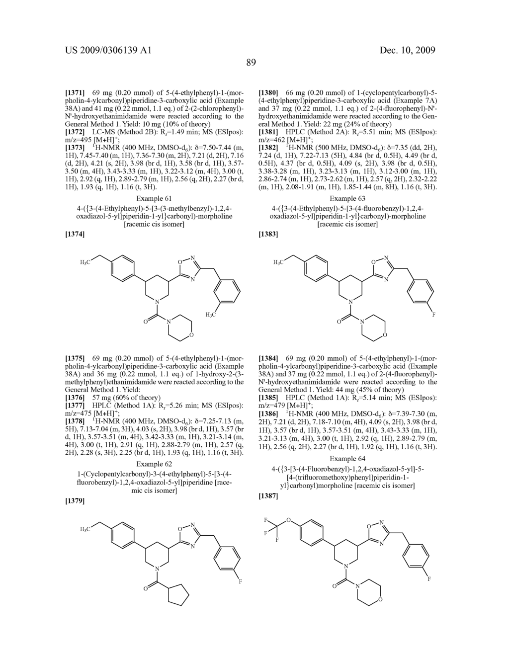 HETEROARYL-SUBSTITUTED PIPERIDINES - diagram, schematic, and image 90