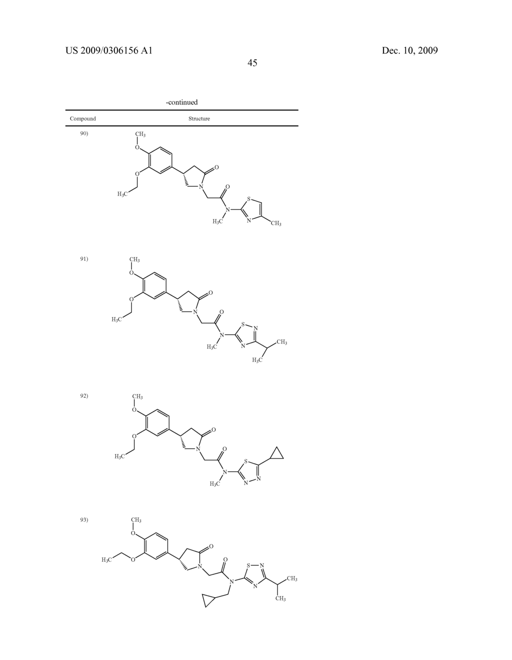 PHOSPHODIESTERASE 4 INHIBITORS - diagram, schematic, and image 46