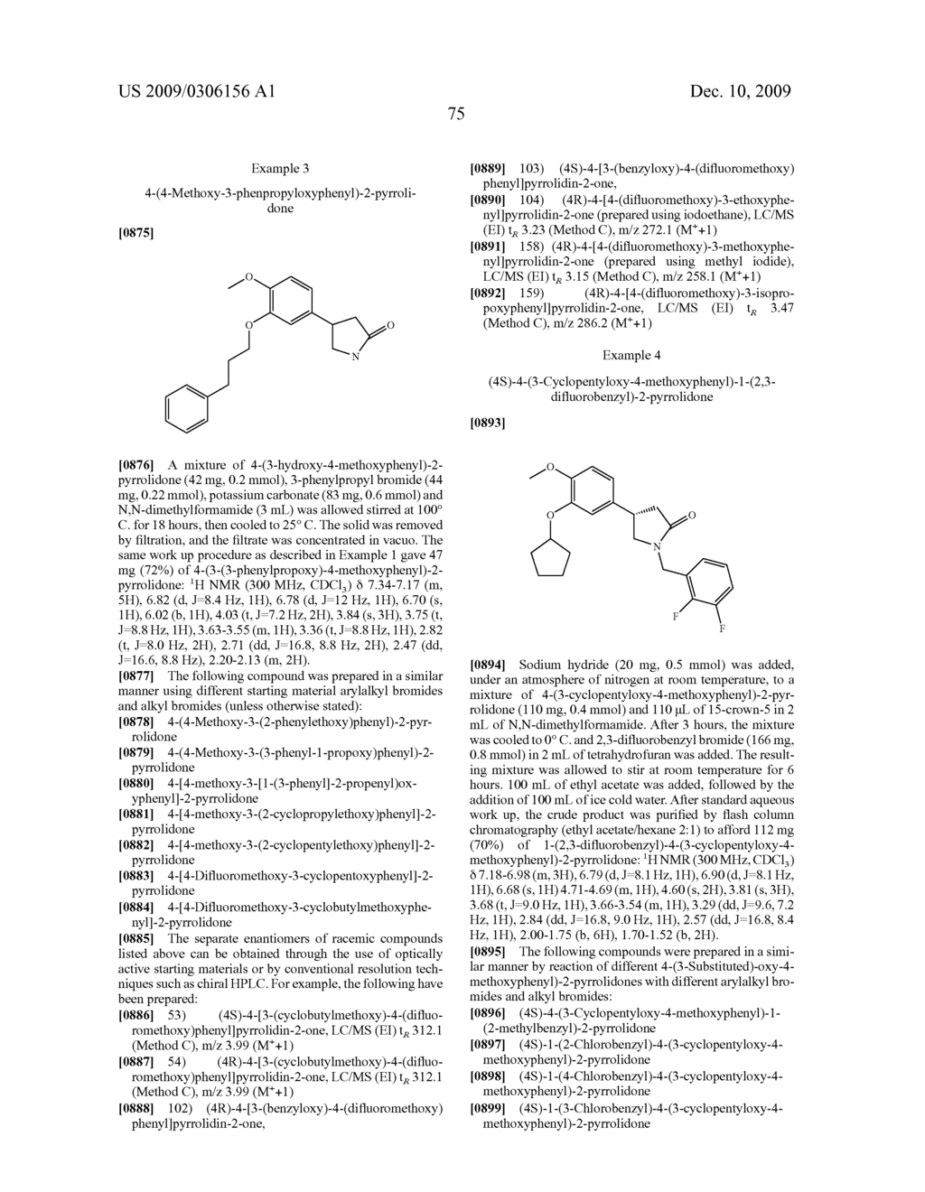 PHOSPHODIESTERASE 4 INHIBITORS - diagram, schematic, and image 76