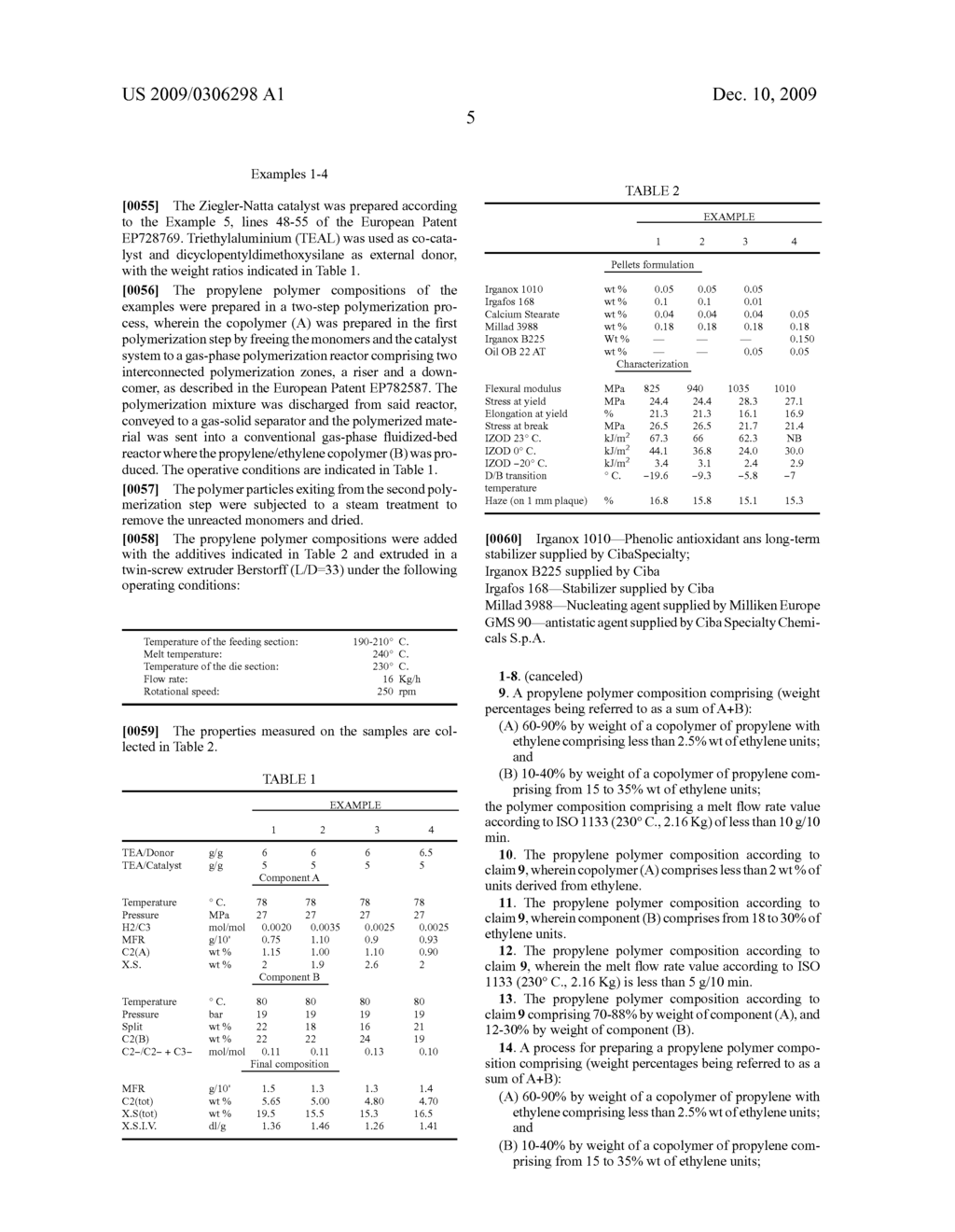 Propylene polymer composition for thermoforming - diagram, schematic, and image 06