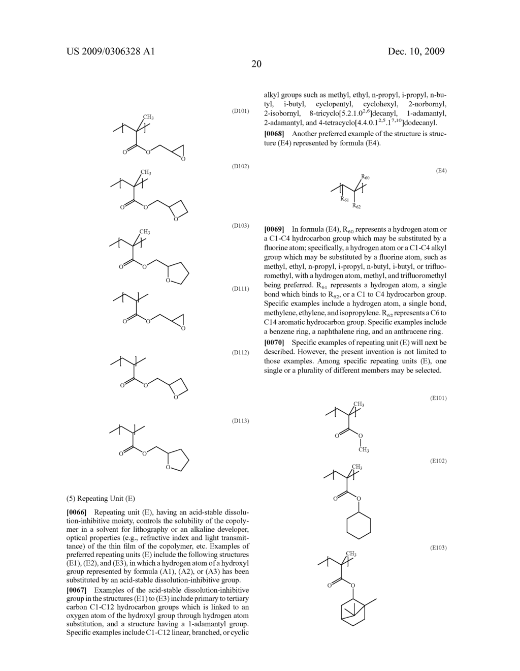 COPOLYMER FOR SEMICONDUCTOR LITHOGRAPHY AND PROCESS FOR PRODUCING THE SAME - diagram, schematic, and image 21