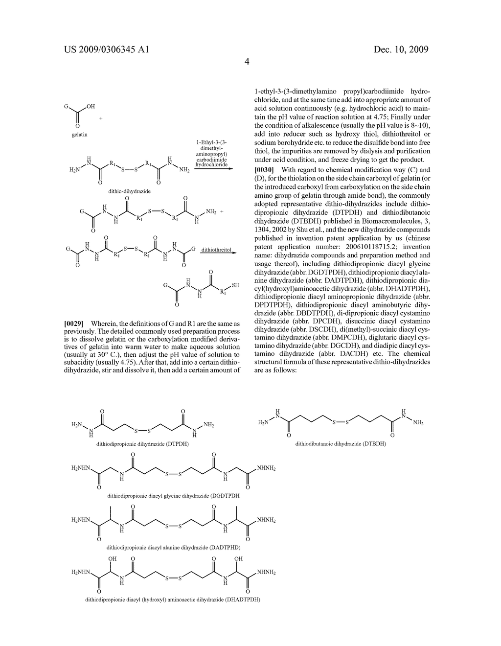MULTIPLE MODIFIED DERIVATIVES OF GELATIN AND CROSSLINKED MATERIAL THEREOF - diagram, schematic, and image 06