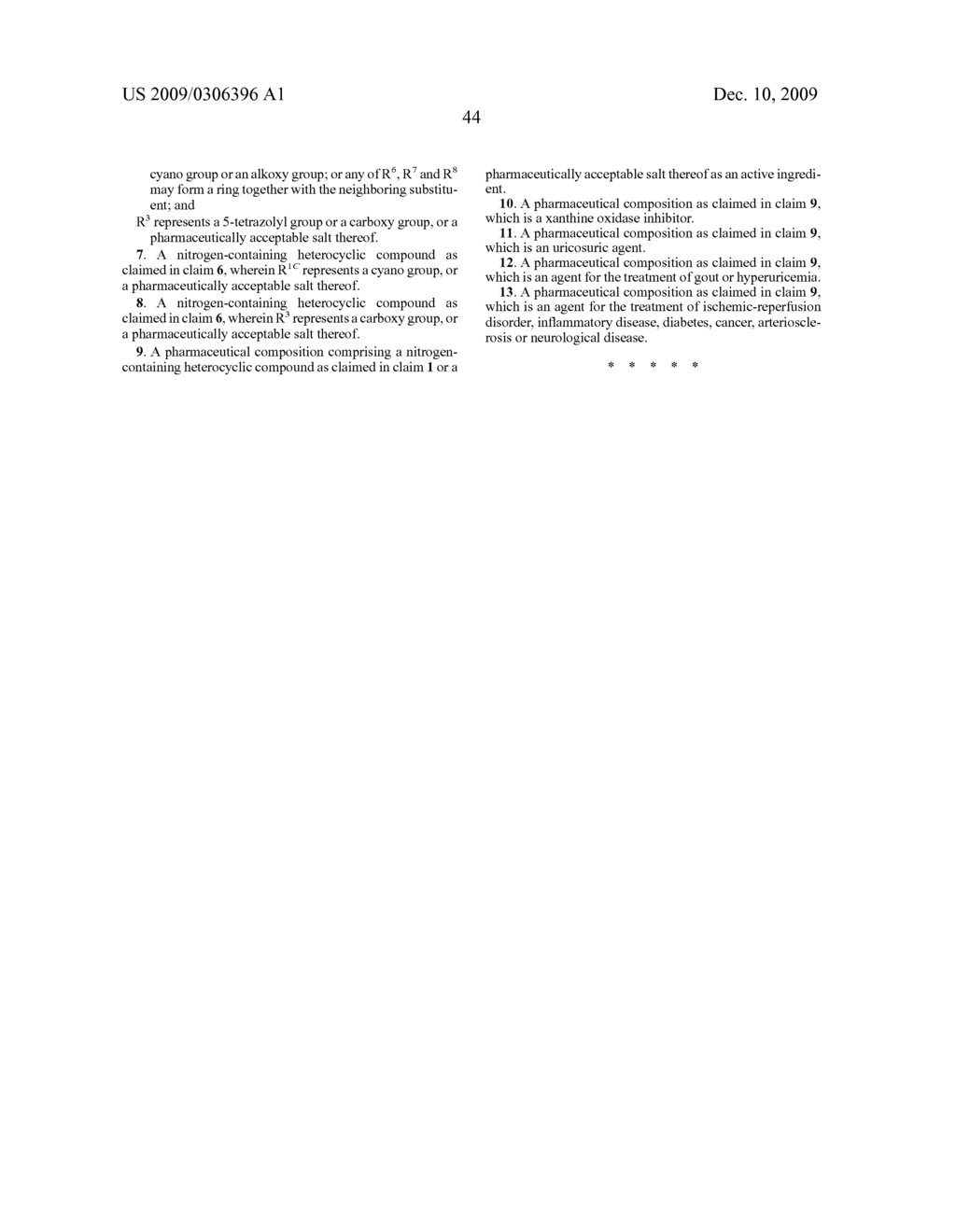 NITROGENATED HETEROCYCLIC COMPOUND AND PHARMACEUTICAL COMPOSITION COMPRISING THE SAME - diagram, schematic, and image 45