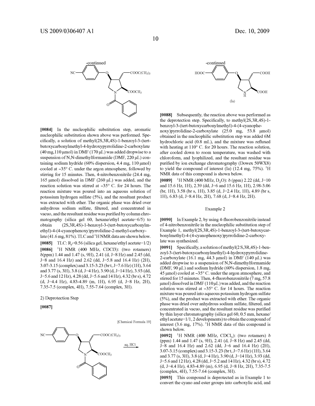 Pyrrolidine analogue for preventing neurogenic pain and method for production thereof - diagram, schematic, and image 14