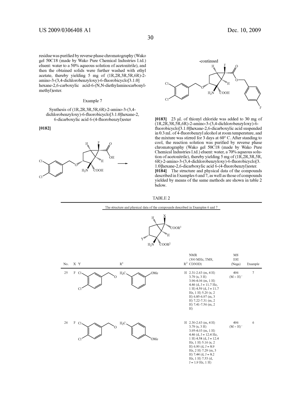 2-Amino-Bicyclo (3.1.0) Hexane-2,6-Dicarboxylic Ester Derivative - diagram, schematic, and image 31