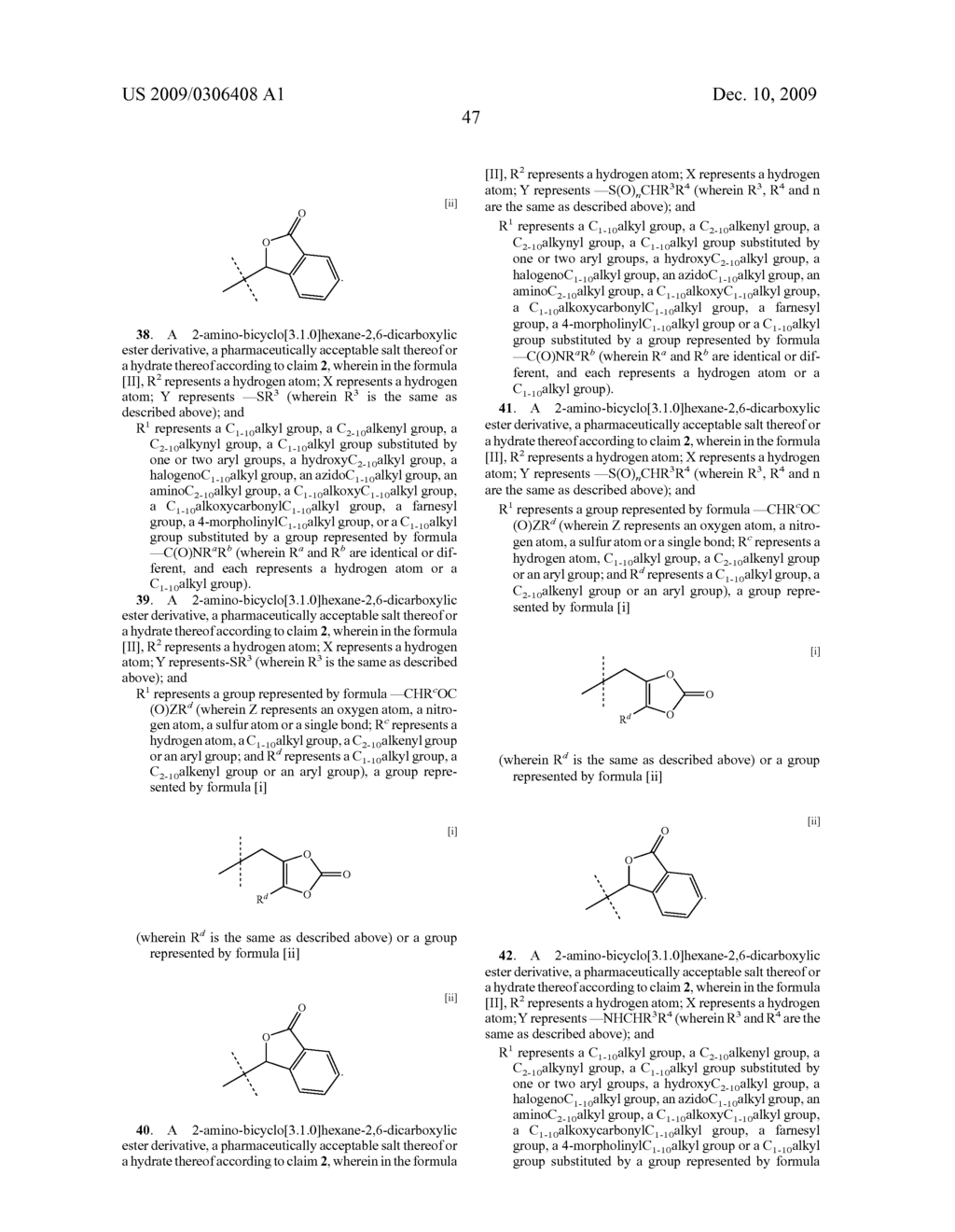 2-Amino-Bicyclo (3.1.0) Hexane-2,6-Dicarboxylic Ester Derivative - diagram, schematic, and image 48