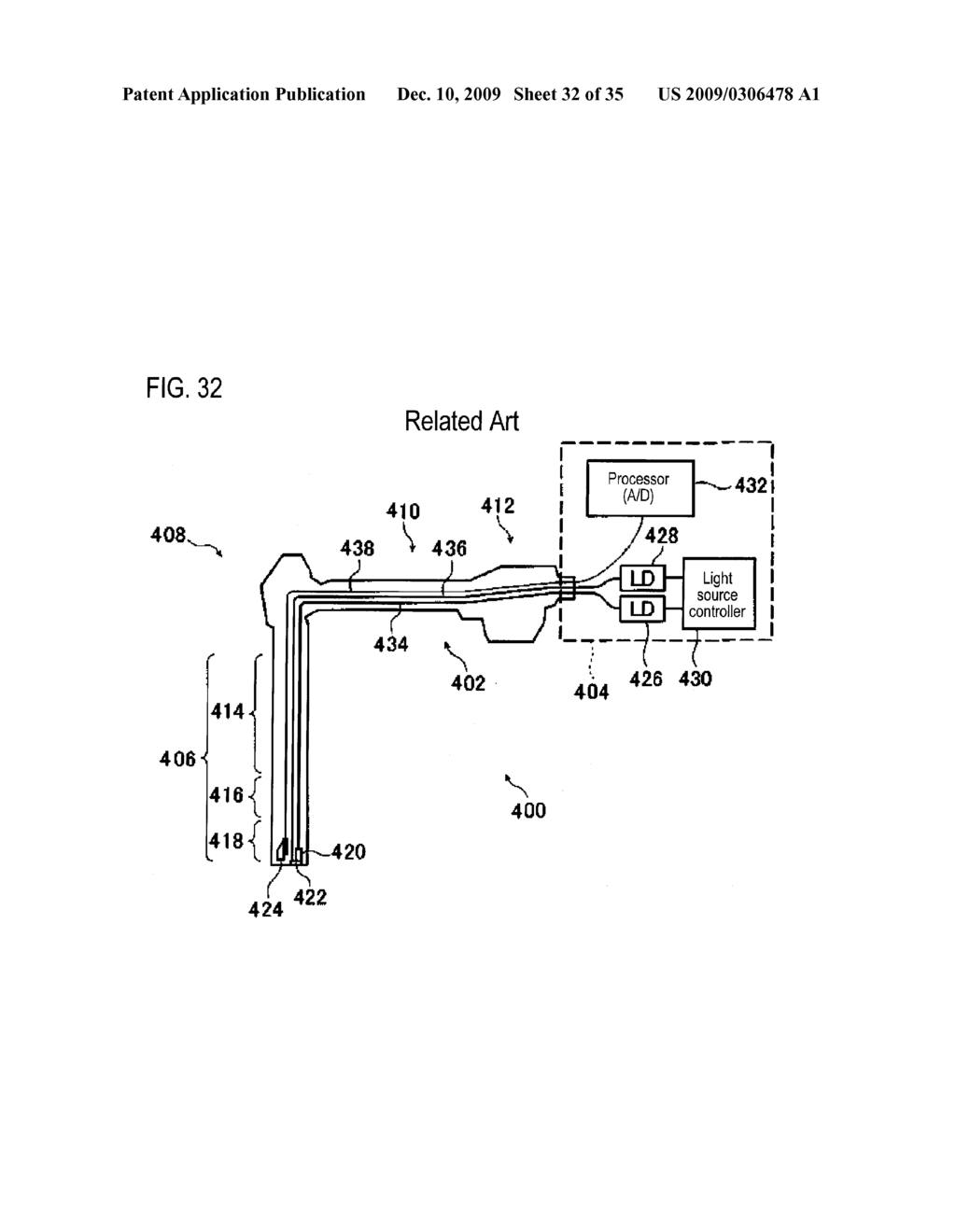 ILLUMINATION DEVICE FOR USE IN ENDOSCOPE - diagram, schematic, and image 33