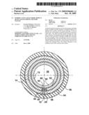 Hybrid cannula/electrode medical device having protected wire passage diagram and image