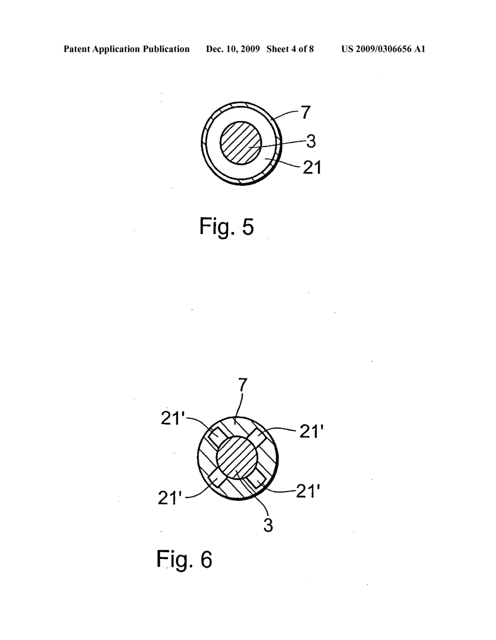 Therapy apparatus for thermal sclerosing of body tissue - diagram, schematic, and image 05