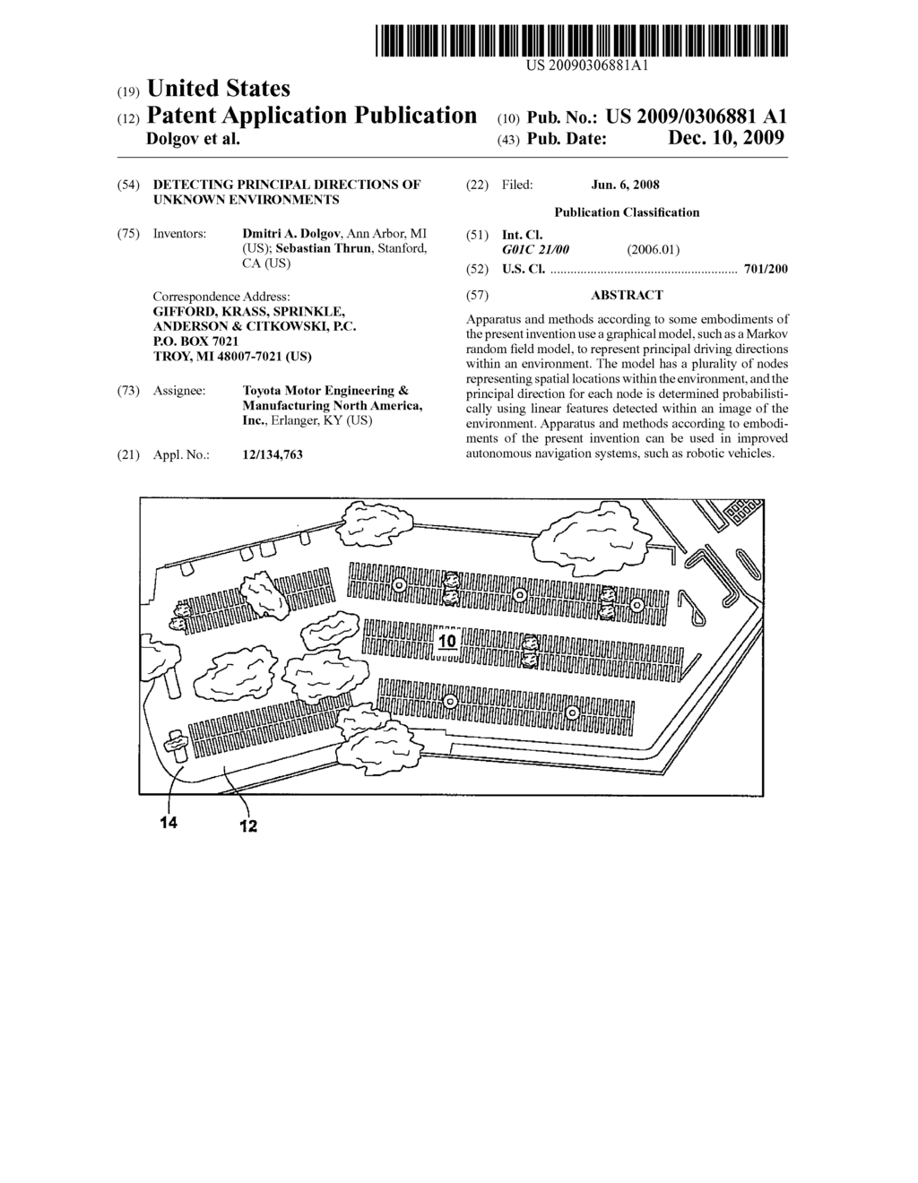 DETECTING PRINCIPAL DIRECTIONS OF UNKNOWN ENVIRONMENTS - diagram, schematic, and image 01