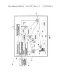 INFORMATION PROCESSING SYSTEM FOR A STORE PROVIDING CONSUMER-SPECIFIC ADVERTISEMENT FEATURES AND RELATED METHODS diagram and image